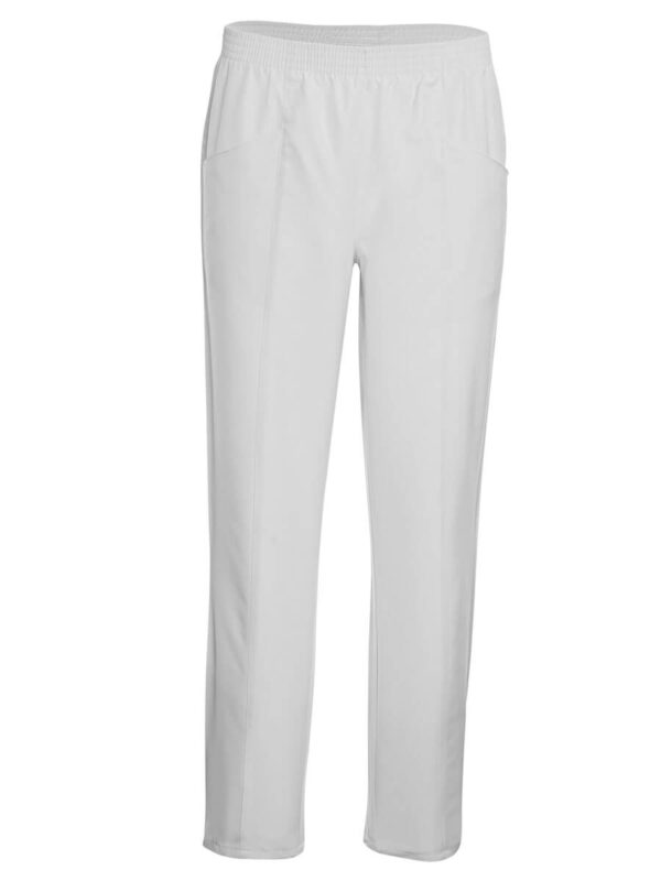 Aşçı Pantolon Lastikli Beyaz MKAKPB01