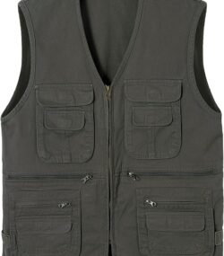 Çok Cepli Kalın Gabardin Yelek MBGYG03