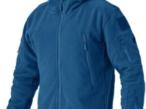 İndigo Kapşonlu Polar Mont OKPMI01
