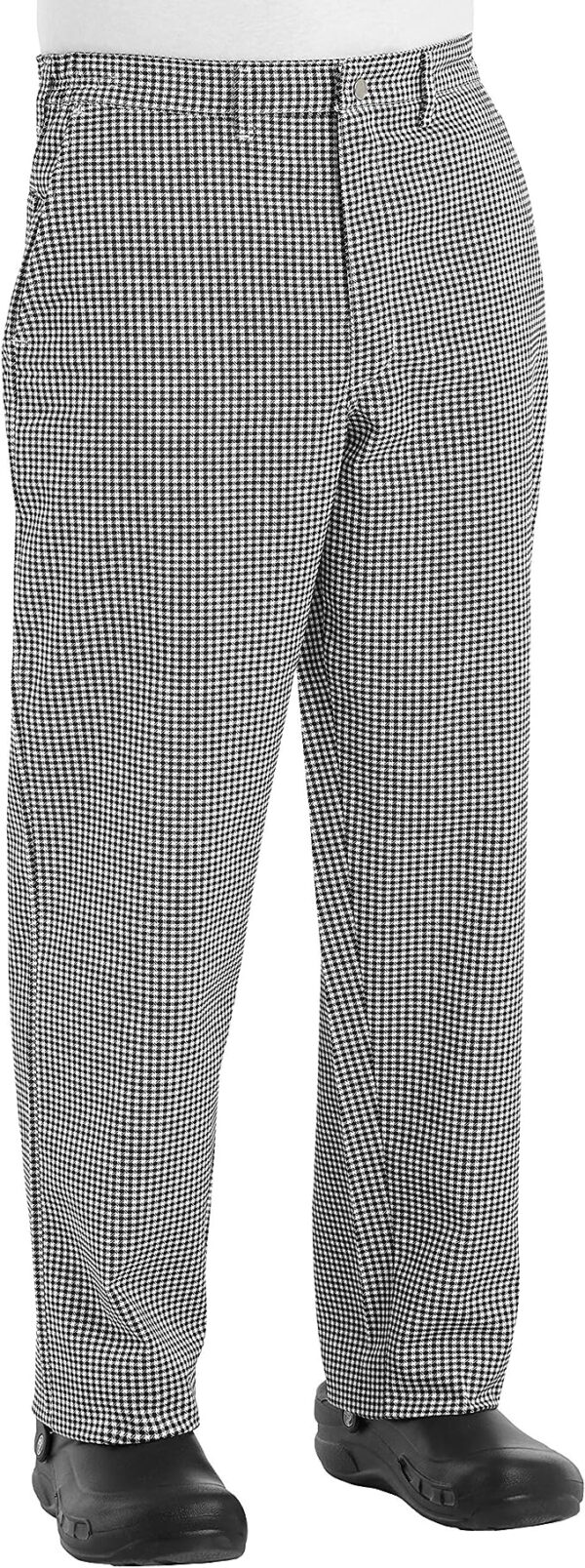 Kazayağı Desen Bel Lastik Kemerli Aşçı Pantolon MKAKPK02