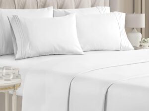 Otel Lux Çarşaf Seti Beyaz OLCSB01