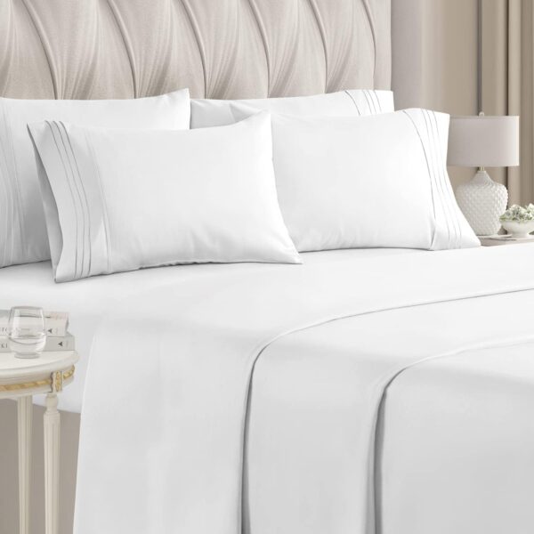 Otel Lux Çarşaf Seti Beyaz OLCSB01