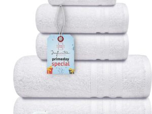 Premium Beyaz Banyo Havlu Seti PBBHS01