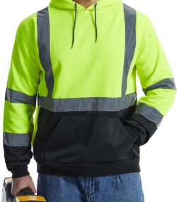 Reflektörlü Fermuarlı Sweatshirt IKISSL01 - Görsel 2